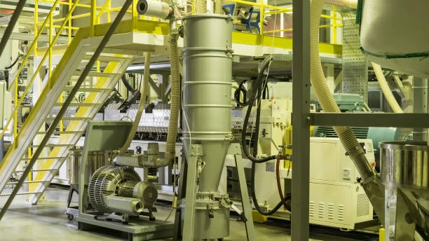 Powder coating production line