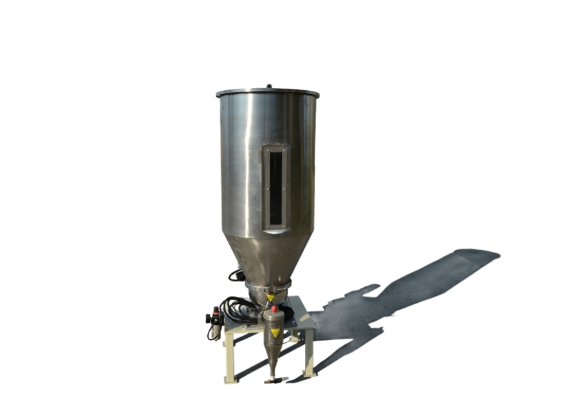 Twin screw feeder