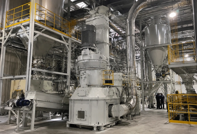 Comparison of two ACM mills in a powder coating factory